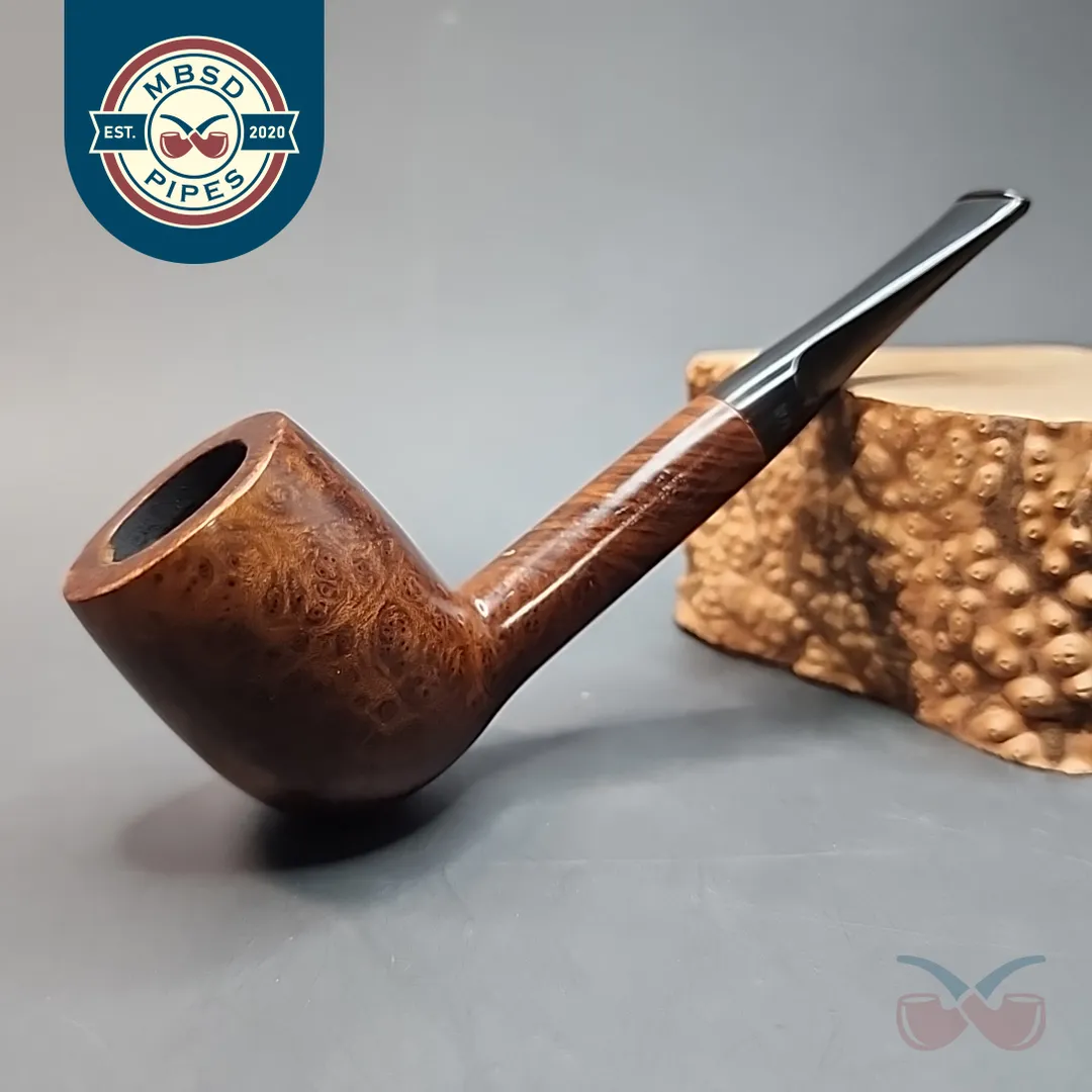Stanwell Hand Made 12, Straight Billiard with Original Fantail