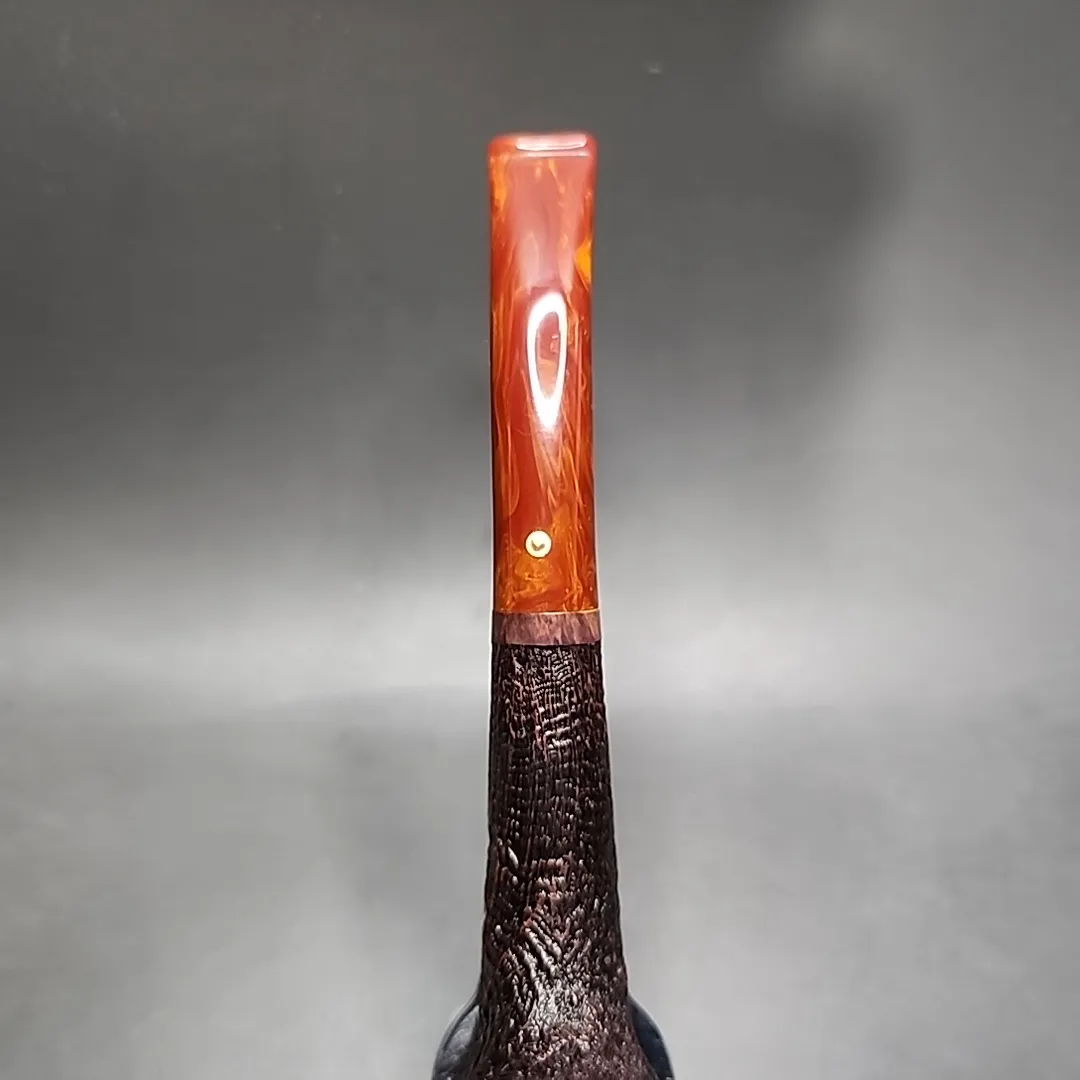 2002 JT Cooke Sandblasted Dunhill LC Estate Briar Pipe, American