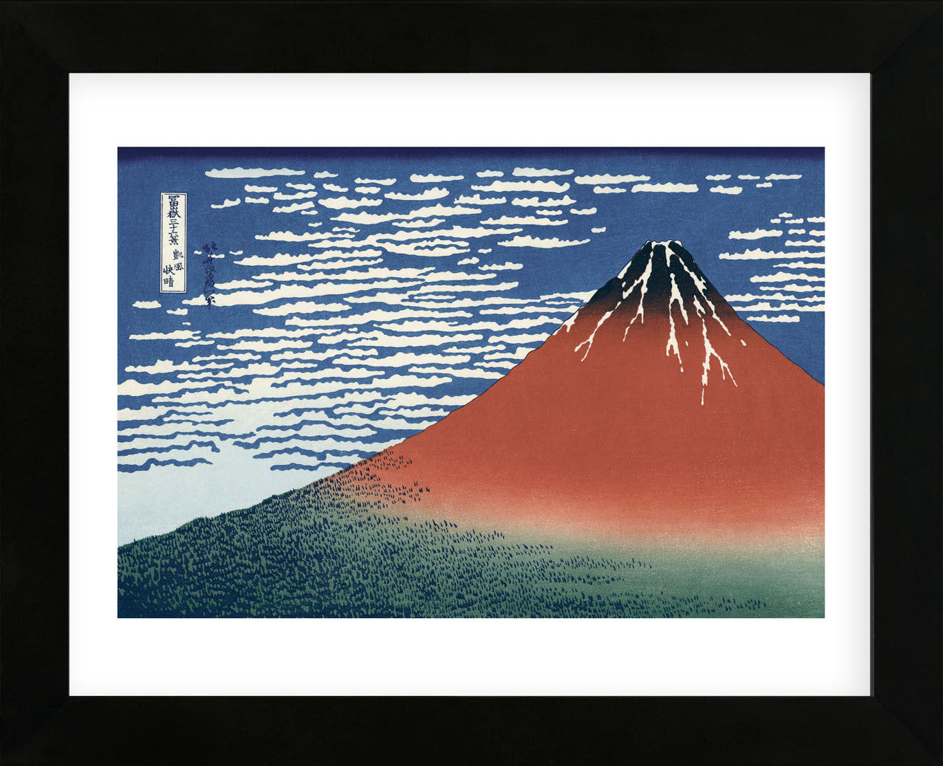 Red Fuji (Framed) | McGaw Graphics
