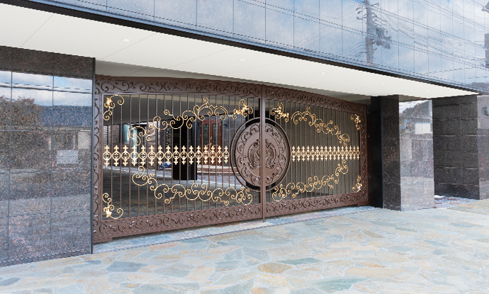 自動門扉（電動門扉）｜取扱製品一覧｜ロートアイアンなら高品質