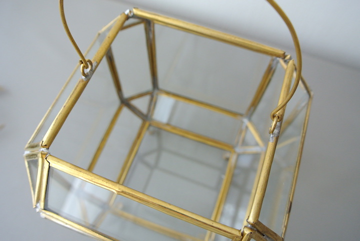 モロッコキャンドルランタン｜シンプル・中サイズ（真鍮製）