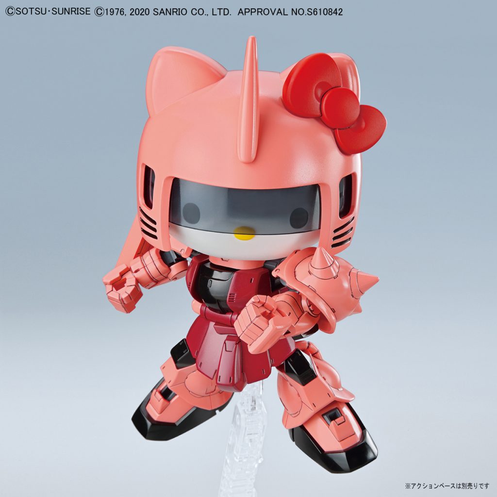 ハローキティ/シャア専用ザクII[SDガンダムクロスシルエット]本日発売