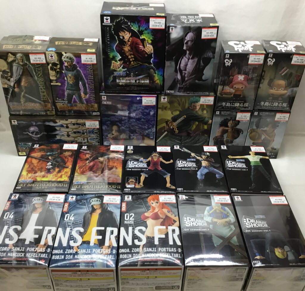 ワンピース』フィギュア買取りました(◍•ᴗ•◍)♡ ✧*。 | メディオ!情報