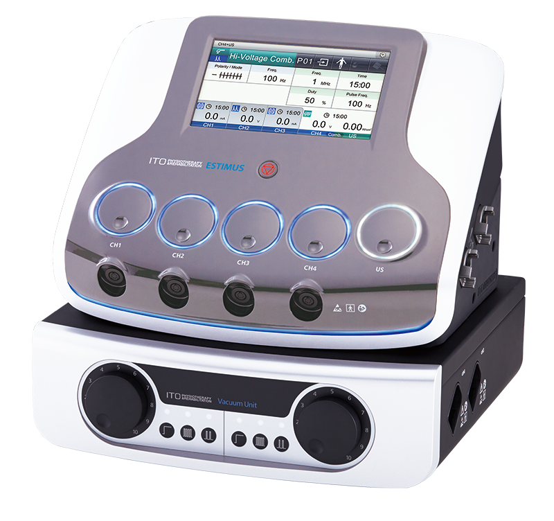イトー ESTIMUS | コンビネーション治療器 | 伊藤超短波 医療関係者
