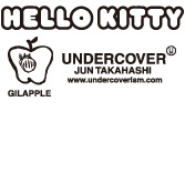 MEDICOM TOY - KEYCHAIN UNDERCOVER HELLO KITTY WITH GILAPPLE
