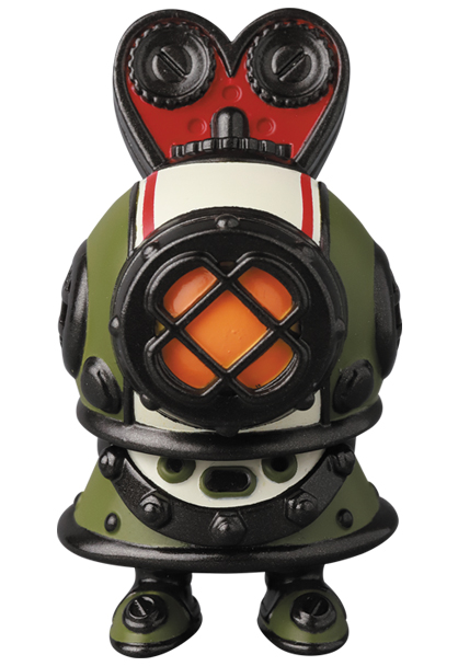 MEDICOM TOY - VAG(VINYL ARTIST GACHA) SERIES 32.5 潜水服ゼンマイずきん