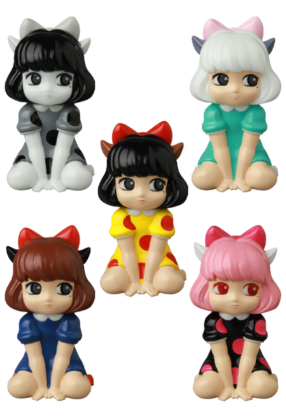 MEDICOM TOY - VAG(VINYL ARTIST GACHA) SERIES 40 末日猫娘