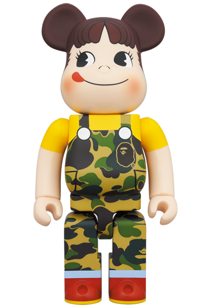 BE@RBRICK BAPE(R) ペコちゃん 100％ & 400％ ブルー