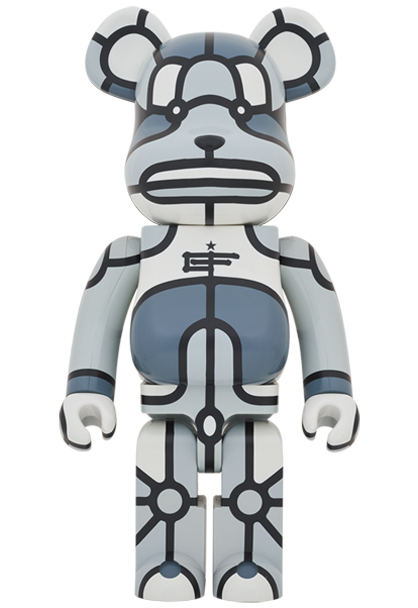 MEDICOM TOY - BE@RBRICK XLARGE David Flores BLACK 1000％