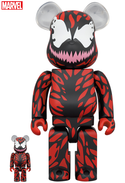 MEDICOM TOY - BE@RBRICK CARNAGE 100％ & 400％