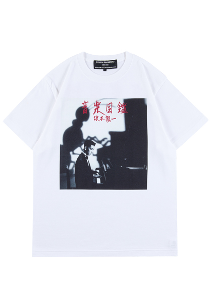 MEDICOM TOY - MLE 坂本龍一 「音楽図鑑」 TEE