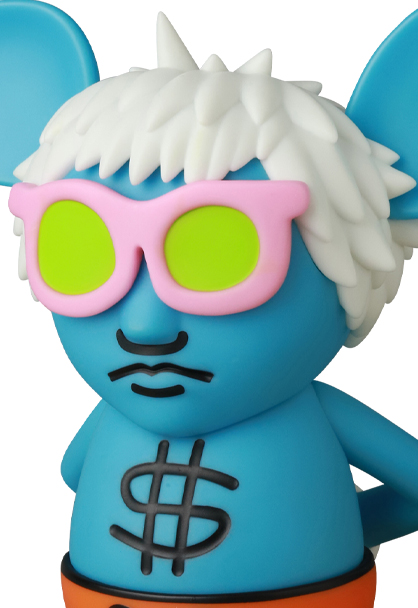 MEDICOM TOY - VCD ANDY MOUSE RED／LIGHT BLUE／PINK