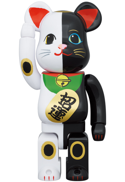 BE@RBRICK 招き猫 金運 金メッキ 参 400% & 100% セット