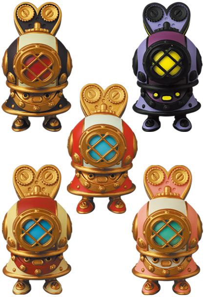 MEDICOM TOY - VAG(VINYL ARTIST GACHA) SERIES29 潜水服ゼンマイずきん