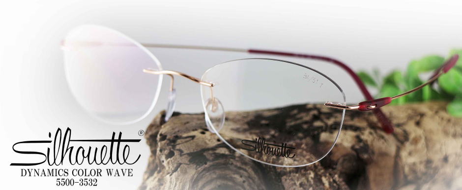 メガネふちなし女性シルエット5500-3532/正規販売店全国対応JR大府駅前