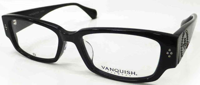 メガネ黒縁ブランドVANQUISH5043-1/正規販売店全国対応JR大府駅前ﾒｶﾞﾈ