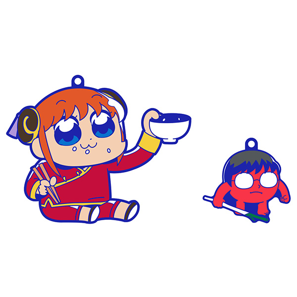 銀魂×大川ぶくぶ オシャンティ ラバーマスコット | メガホビ MEGAHOBBY