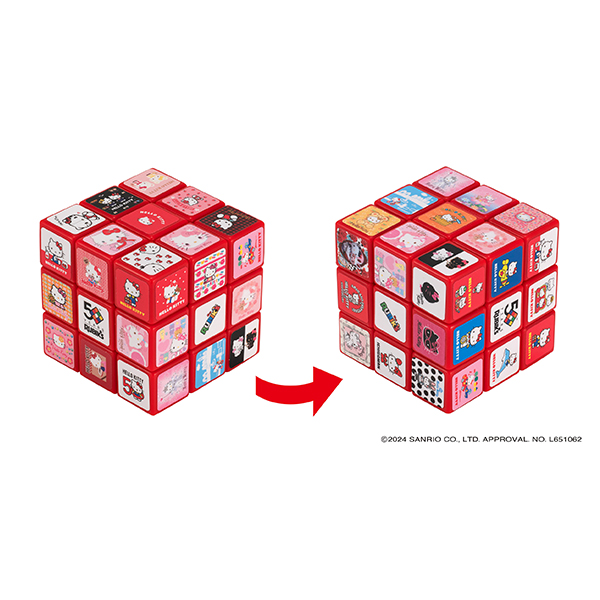 ハローキティ 50th ルービックキューブ｜商品情報｜メガトイ