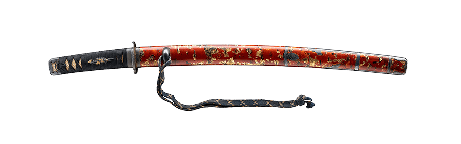 白檀塗鞘 銀金具脇差拵／名古屋刀剣博物館・名古屋刀剣ワールド