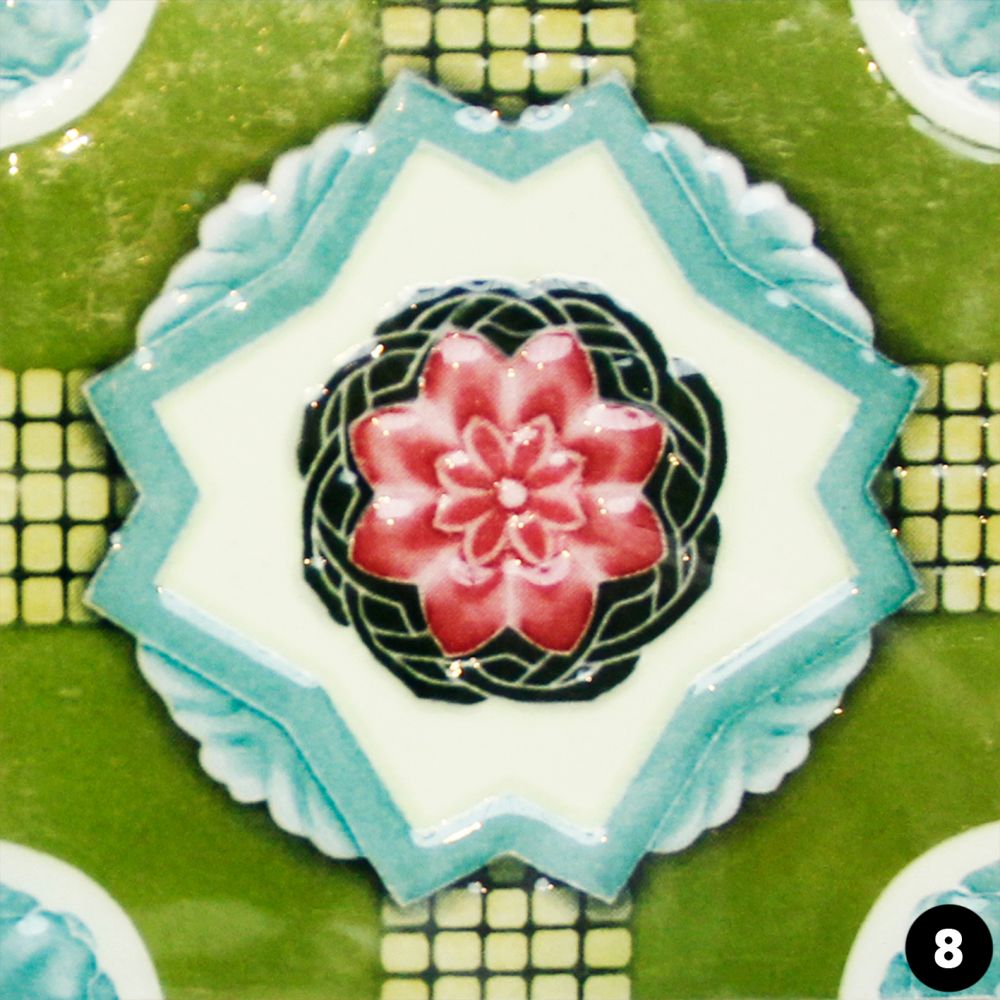 プラナカンタイル (コースター)、プラナカン陶器、プラナカン雑貨