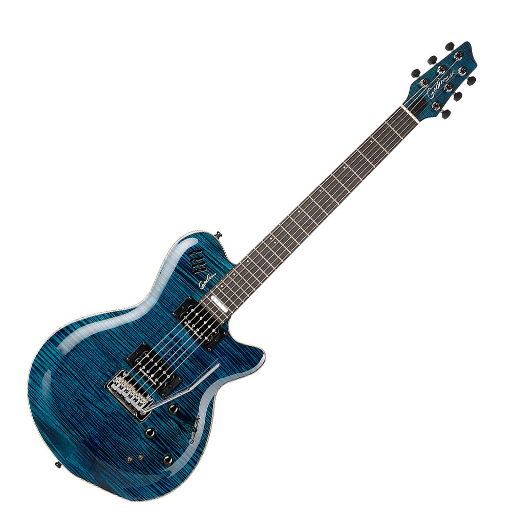 GODIN LGXT Trans Blue Flame AAA - MELODIA #1 Toko Musik & Pro