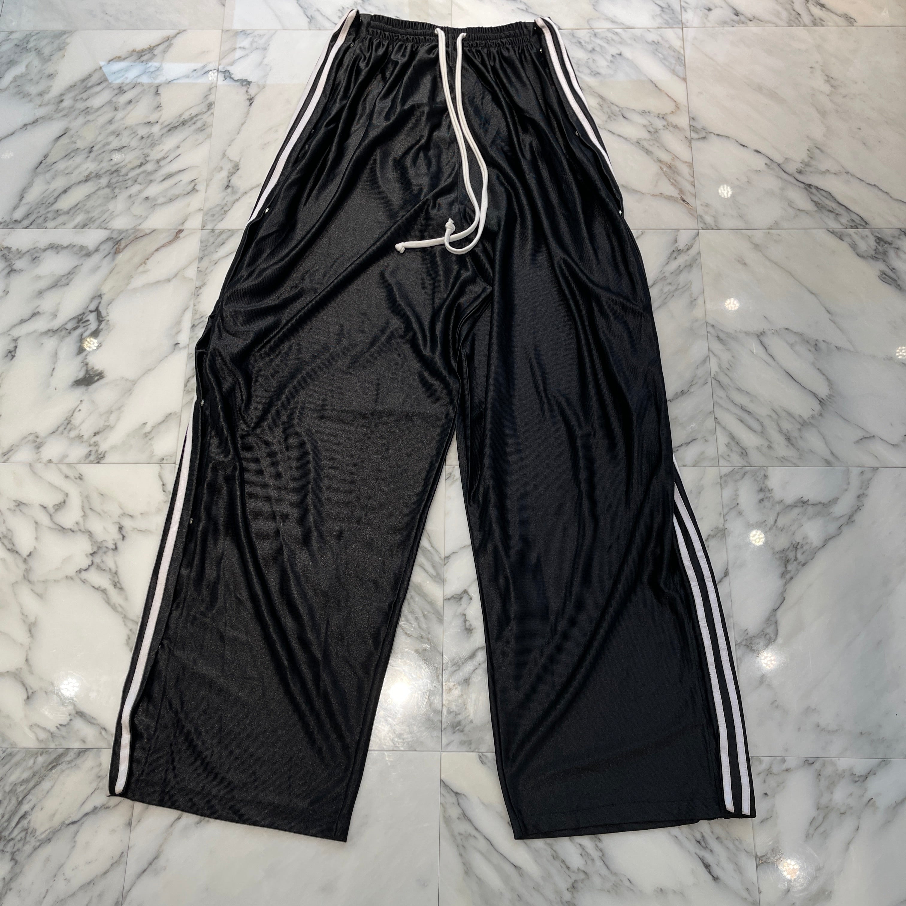 YORI SPORT 2024SS 5 STRIPE MGNETIC RIP OFF Mesh Long Pants