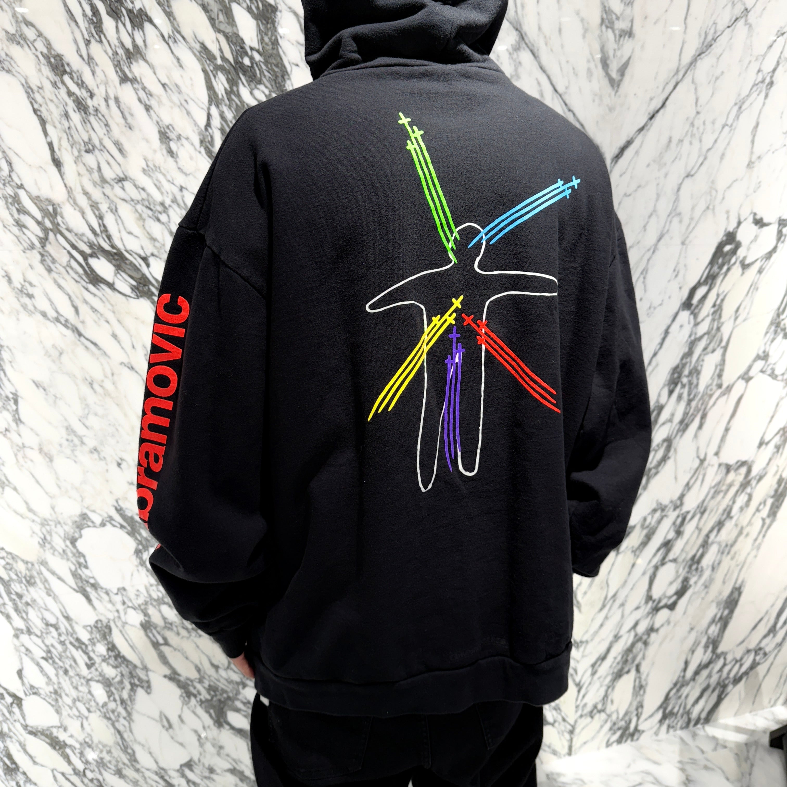 CHROME HEARTS × Marina Abramovic Pullover Hoodie Size S クロム