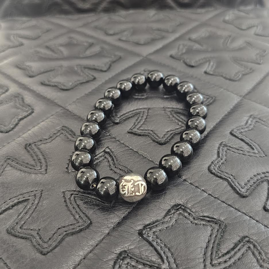 CHROME HEARTS CH Logo Ball Beads Bracelet クロムハーツ CHロゴ