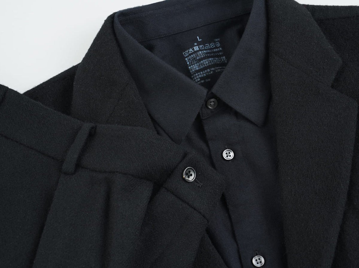 無印良品の「MUJI Labo（ムジラボ）」の“大人セットアップ”全型を服