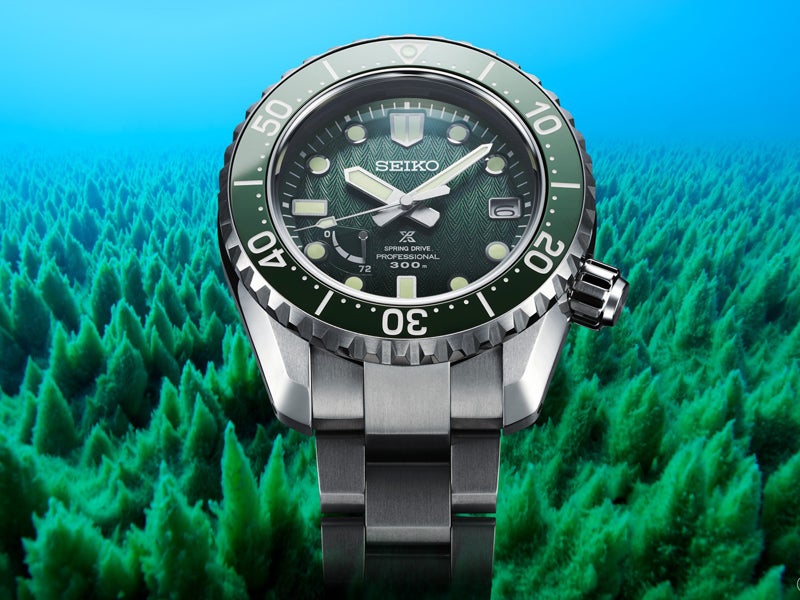 神秘的な緑！ セイコー プロスペックスから限定500本の高機能時計を