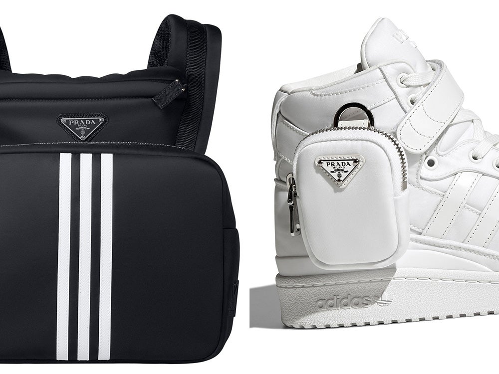 過去最高コラボ！【プラダ×アディダス】スリーストライプスと