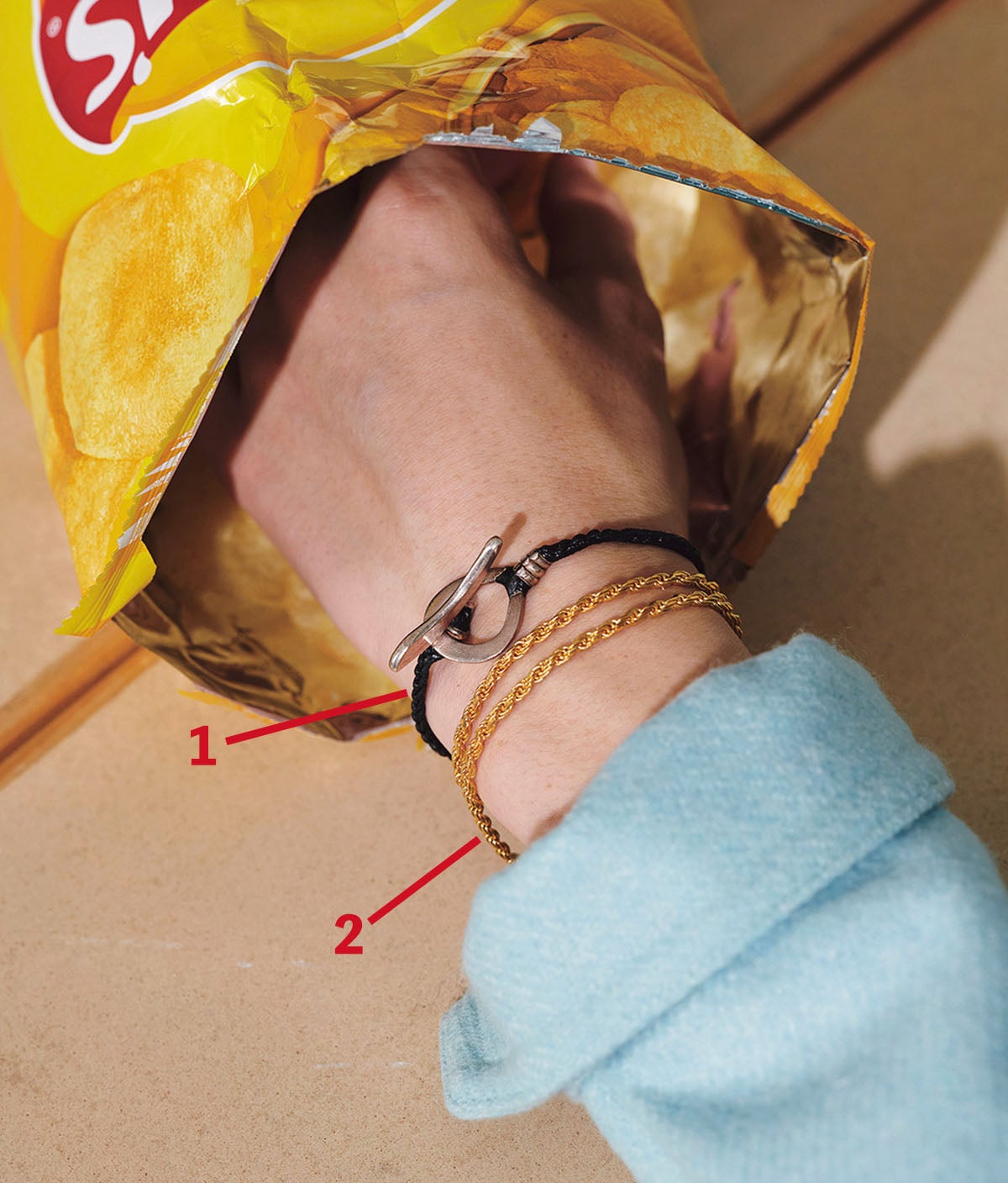 今ちょうどいい「ブレスレット×リング」の組み合わせ術4選 シルバー