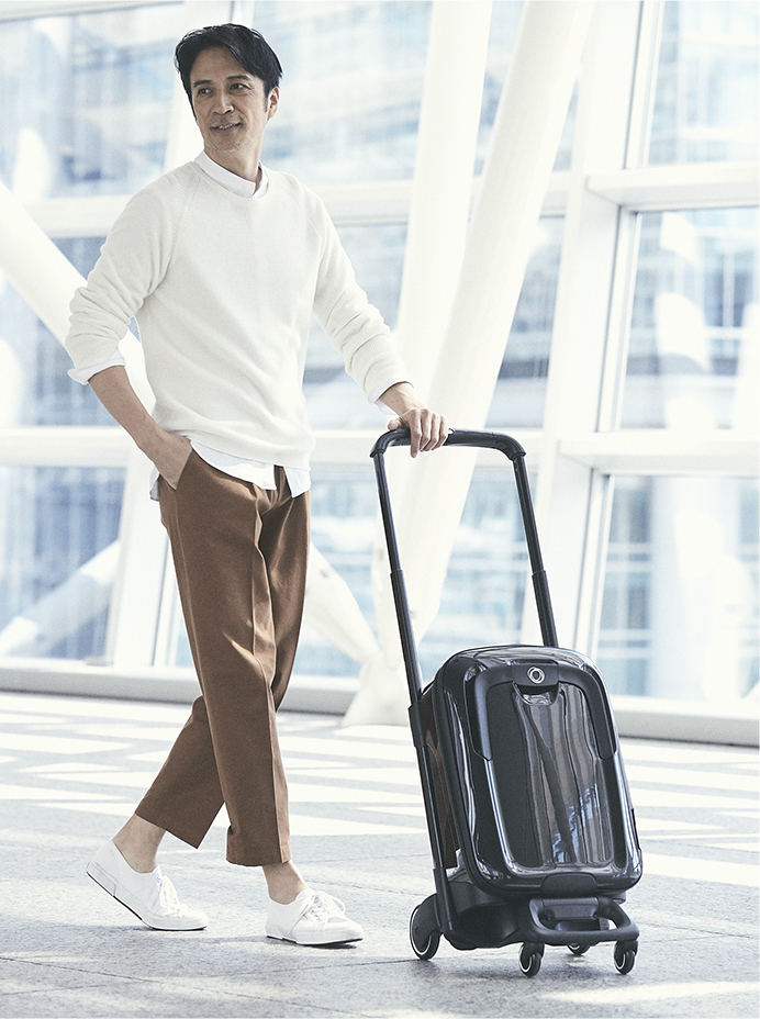 コロンブスの卵だから、バガブーボクサーは使いやすい 押すトロリーが