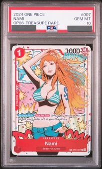 ワンピースワンピースカードナミトレジャーレア TR 英語版海外版