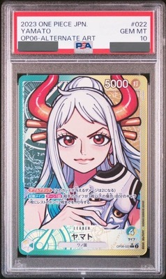 PSA10鑑定済】ヤマト【リーダーパラレル】《多色》 パラレル版OP06-022