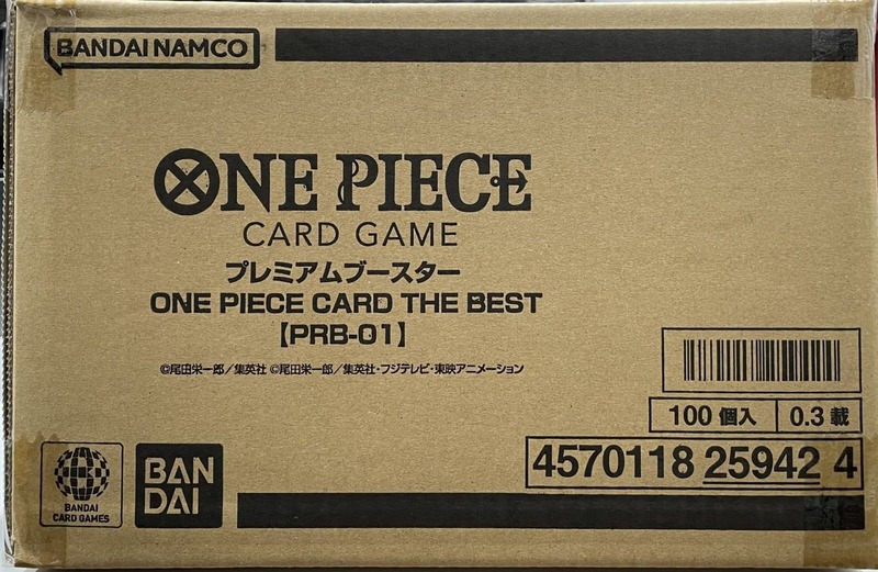 未開封カートン】プレミアムブースター ONE PIECE CARD THE BEST【PRB