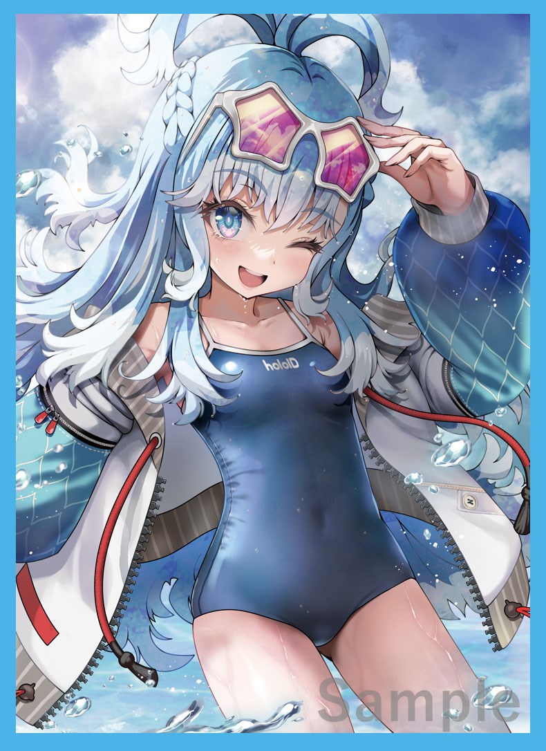スリーブ『こぼ・かなえる水着』60枚 販売ページ｜ホロライブカード