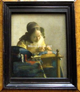 レースを編む女 - メルシーパリ.ネット