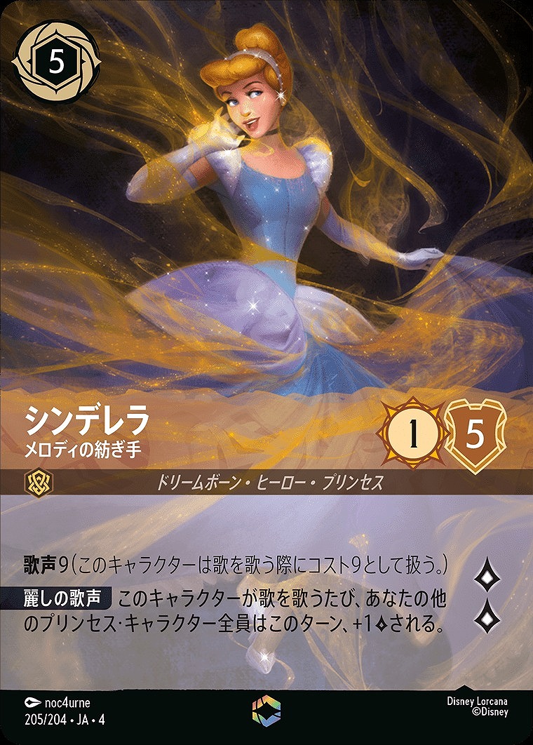 ディズニー ロルカナ シンデレラ エンチャンテッド ディズニー