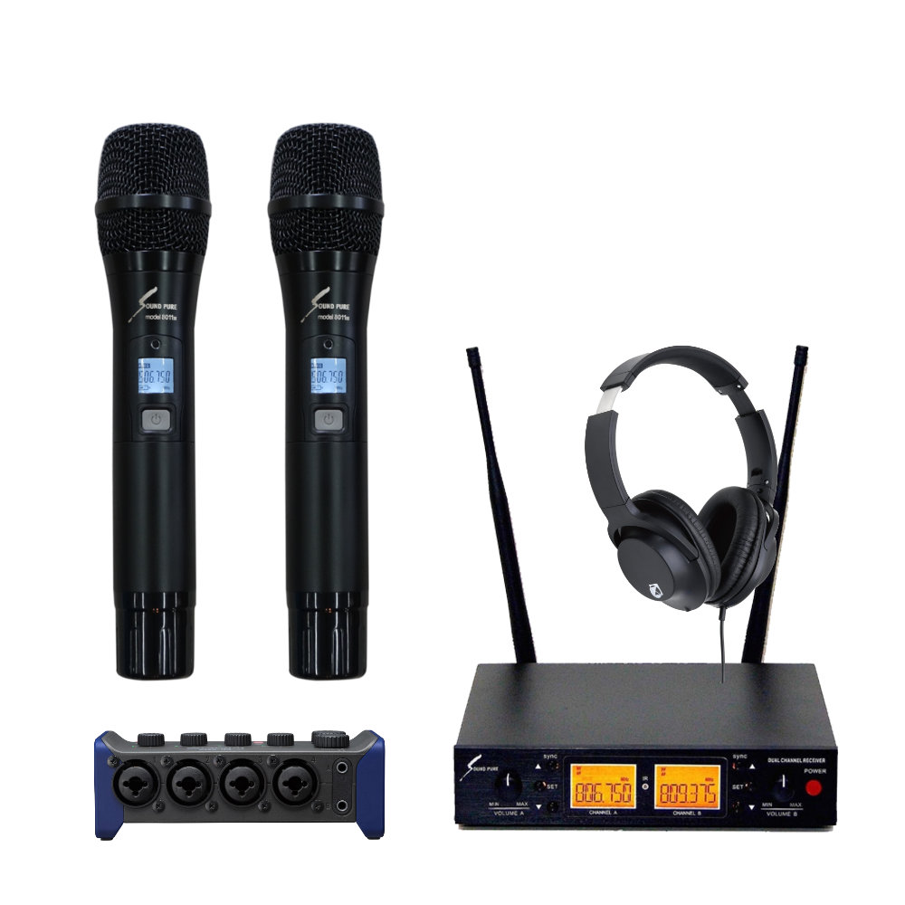 ZOOM AMS-44 WEB会議向け オーディオインターフェイスセット(800MHz