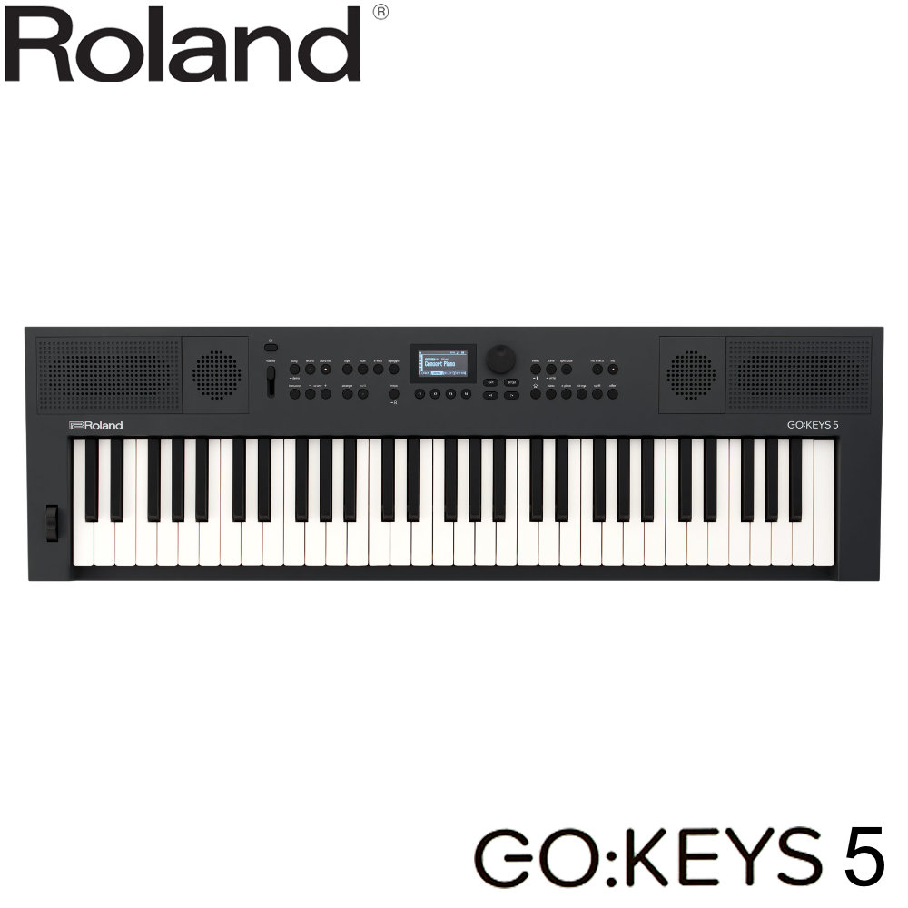 Roland 61鍵盤 電子キーボード GO:KEYS5 GT グラファイト ブラック系