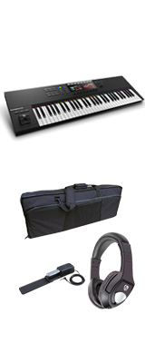 Native Instruments ／ KOMPLETE KONTROL S61 MK2 ／ 61鍵 MIDI