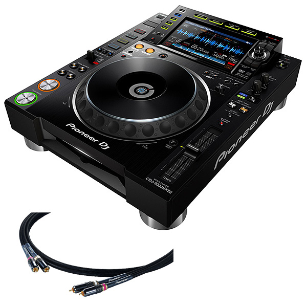 CDJ-2000NXS2』、『DJM-900NXS2』に+500円で、Pioneer 高級ケーブル