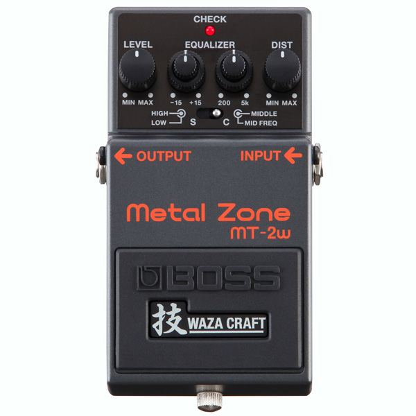 BOSS / MT-2W】極上のディストーションで大人気のMT-2が”技 WAZA CRAFT