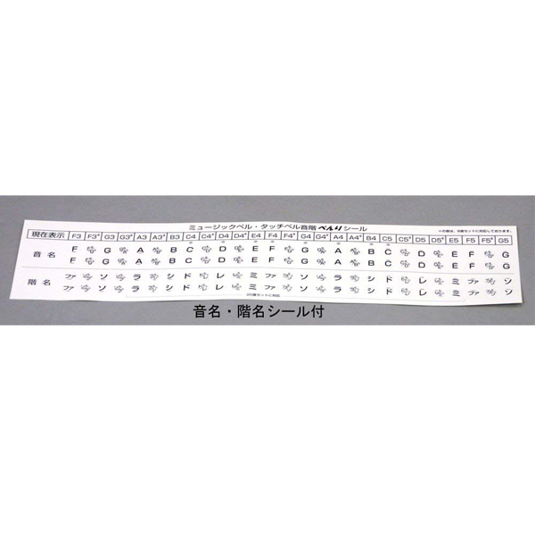 全音(ゼンオン) ／ CBR-20 ミュージックベル ハンド式 20個セット の