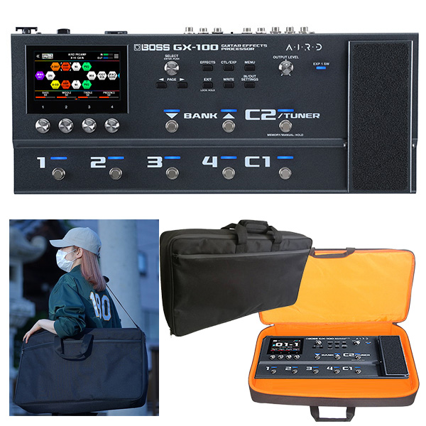 ケースセット】Boss(ボス) ／ GX-100 ／ マルチ・エフェクター