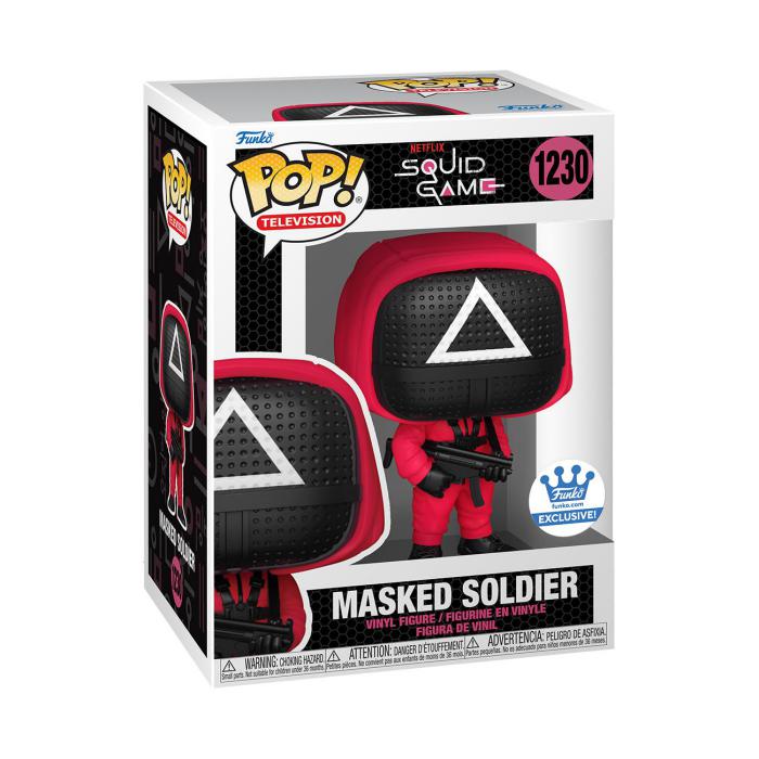 イカゲームのMasked Soldierのフィギア Pop! Masked Soldier - Squid