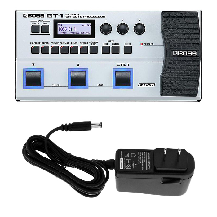 AC アダプター付セット】Boss(ボス) ／ GT-1-WH_PGA-100_Op2_set 1大