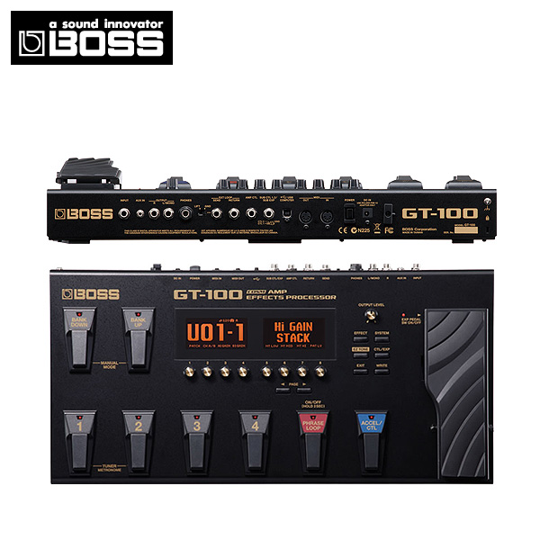 BOSSの優秀なマルチエフェクターGTシリーズ、これさえあればギターで