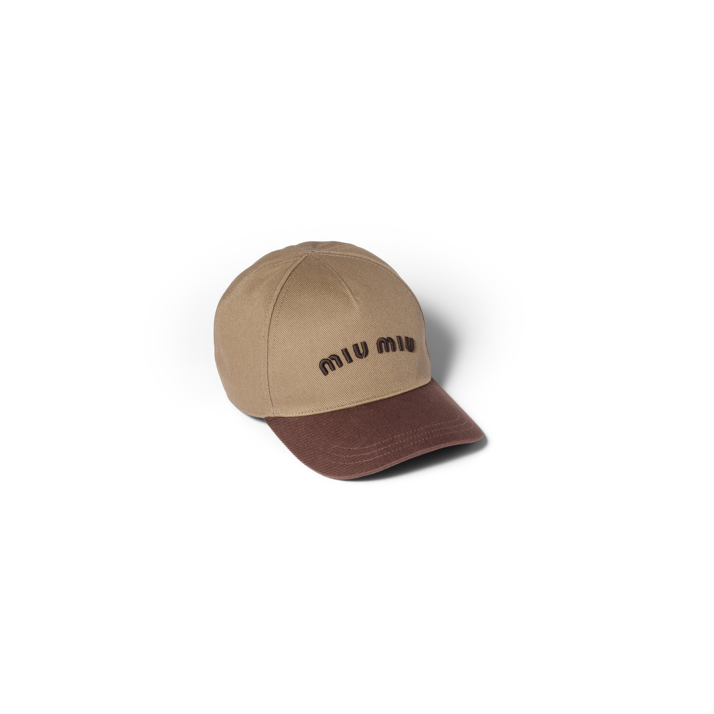 Navy Denim Baseball Cap | Miu Miu